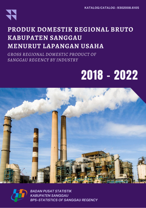 Produk Domestik Regional Bruto Kabupaten Sanggau Menurut Lapangan Usaha 2018-2022